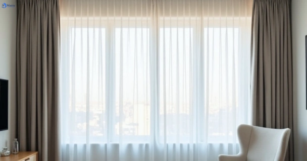 Freshly steam cleaned curtains in greystanes-nsw QLD